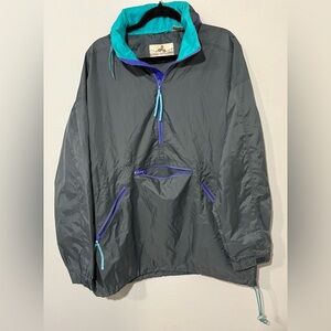 Vintage EMS Eastern Mountain Sports Windbreaker Pullover Jacket | Size Large